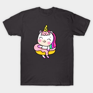 Donuts Unicorn Chubby T-Shirt